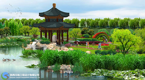 陜西園林綠化-公園設計